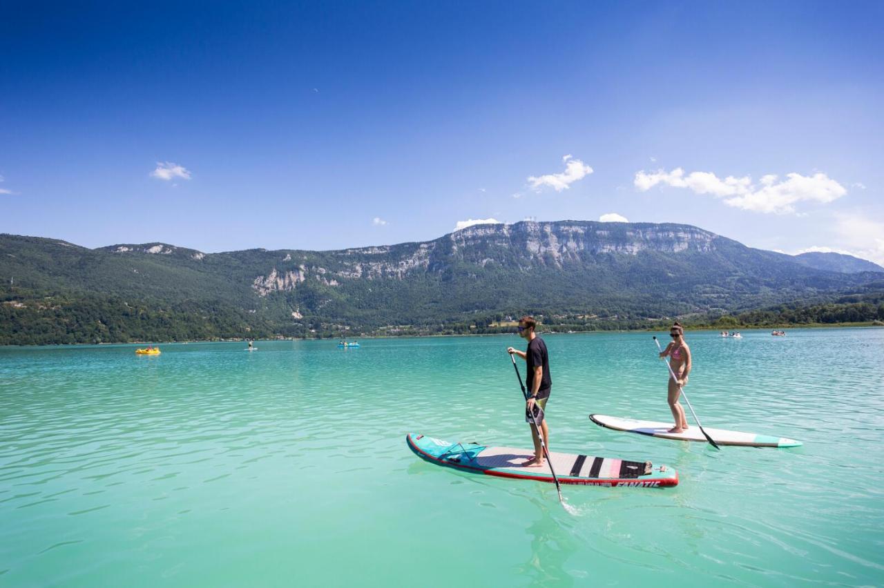 Huttopia Lac D'Aiguebelette Saint-Alban-de-Montbel Exterior foto