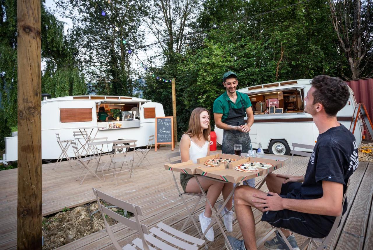 Huttopia Lac D'Aiguebelette Saint-Alban-de-Montbel Exterior foto